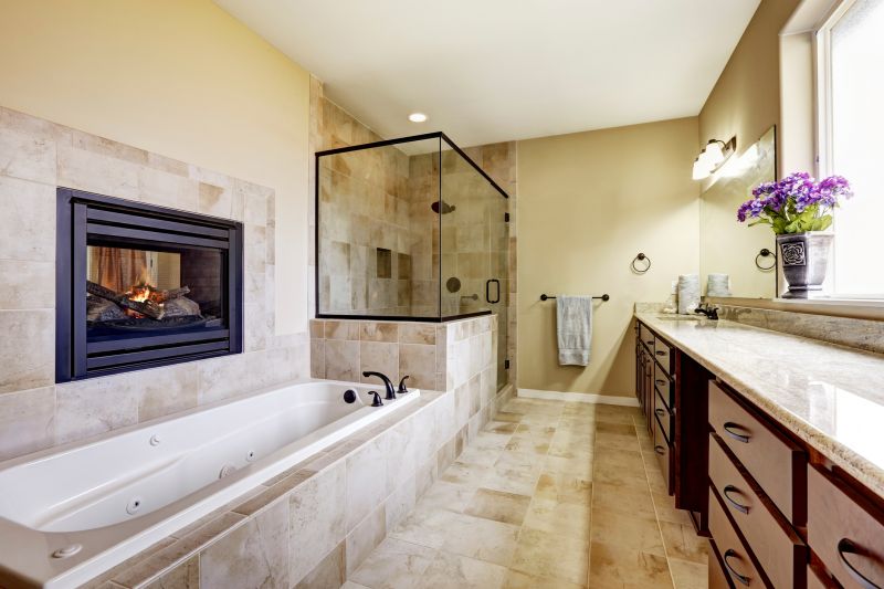 Upscale Bathroom Features